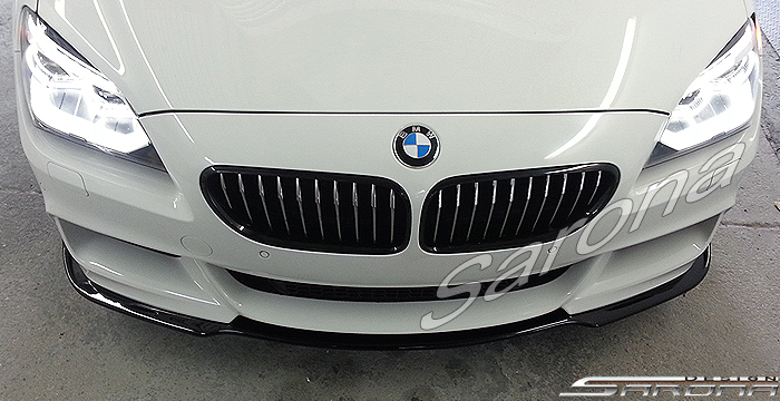 Custom BMW 6 Series  Coupe, Convertible & Sedan Front Add-on Lip (2012 - 2019) - $425.00 (Part #BM-073-FA)